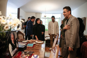 دیدار ایوبی رئیس سازمان سینمایی از خانواده داوود رشیدی