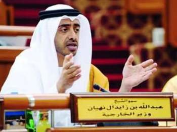 اظهارات تحریک‌آمیز وزیر خارجه امارات علیه حماس و حزب‌الله