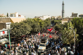 تشییع پیکر سردار شهید احمد غلامی