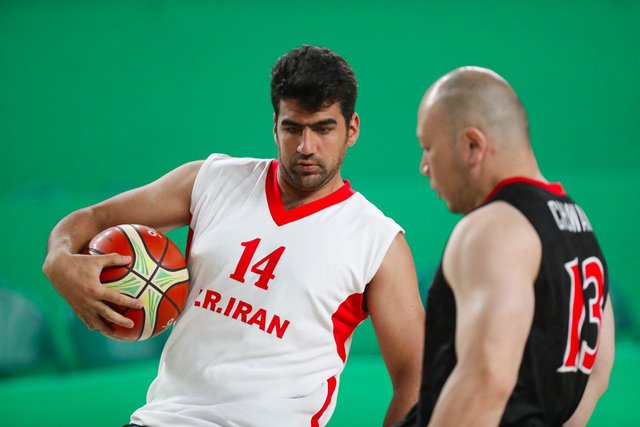 پیروزی تیم بسکتبال با ویلچر مردان ایران برابر قهرمان پارالمپیک