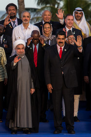 عکس یادگاری هفدهمین اجلاس سران جنبش عدم تعهد