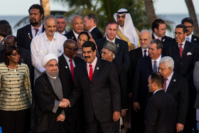 عکس یادگاری هفدهمین اجلاس سران جنبش عدم تعهد