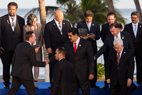 عکس یادگاری هفدهمین اجلاس سران جنبش عدم تعهد