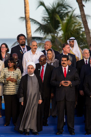 عکس یادگاری هفدهمین اجلاس سران جنبش عدم تعهد