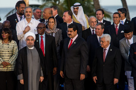 عکس یادگاری هفدهمین اجلاس سران جنبش عدم تعهد