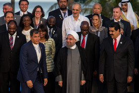 عکس یادگاری هفدهمین اجلاس سران جنبش عدم تعهد