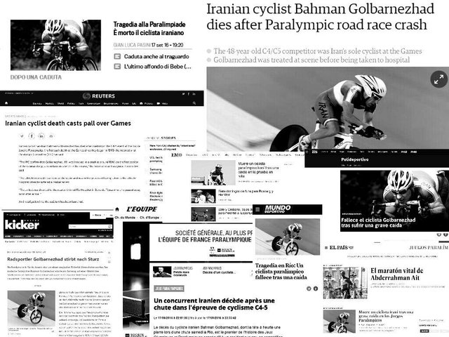 بازتاب درگذشت گلبارنژاد در رسانههای خارجی  بازتاب درگذشت گلبارنژاد در رسانههای خارجی