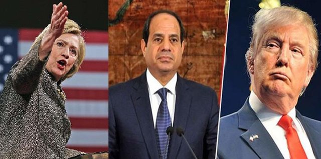 سیسی امروز با ترامپ و کلینتون دیدار می‌کند