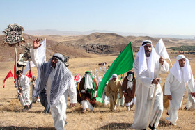 بازسازی واقعه غدیر خم در شهرستان اهر