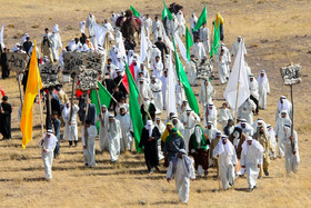 بازسازی واقعه غدیر خم در شهرستان اهر