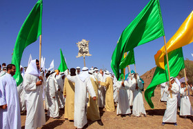 بازسازی واقعه غدیر خم در شهرستان اهر