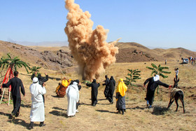 بازسازی واقعه غدیر خم در شهرستان اهر