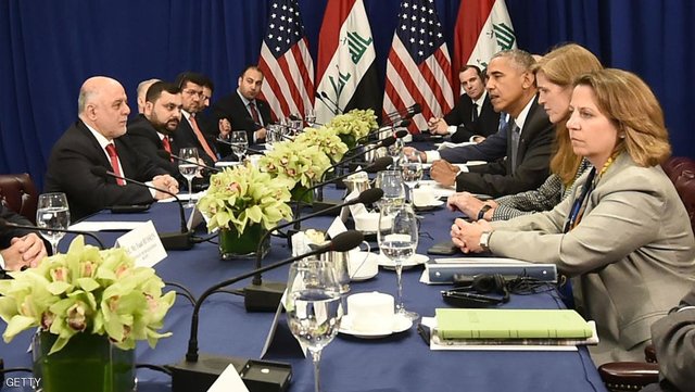 دیدار اوباما با العبادی در نیویورک/ اوباما: بازپسگیری موصل دشوار خواهد بود دیدار اوباما با العبادی در نیویورک/ اوباما: بازپسگیری موصل دشوار خواهد بود