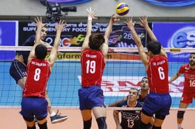 چین، تایوان و ژاپن به نیمه‌نهایی جام کنفدراسیون‌های والیبال راه یافتند