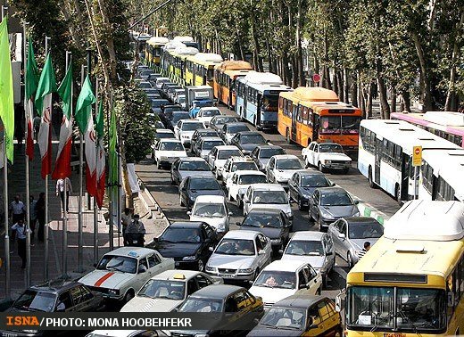 ترافیک سنگین اهواز در نخستین روز بازگشایی مدارس