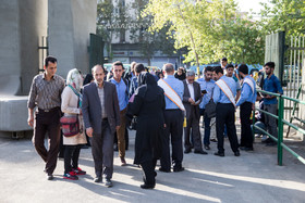 مراسم ورودی دانشجویان جدید دانشگاه تهران