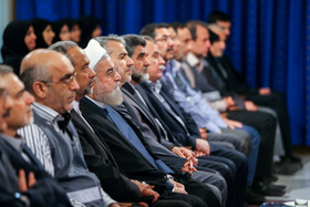 دیدار مسئولین ستاد سرشماری سراسر کشور با ریاست جمهوری