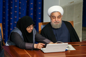 دیدار مسئولین ستاد سرشماری سراسر کشور با ریاست جمهوری