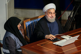 دیدار مسئولین ستاد سرشماری سراسر کشور با ریاست جمهوری