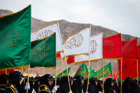 برگزاری رزمایش خواهران بسیجی در شیراز