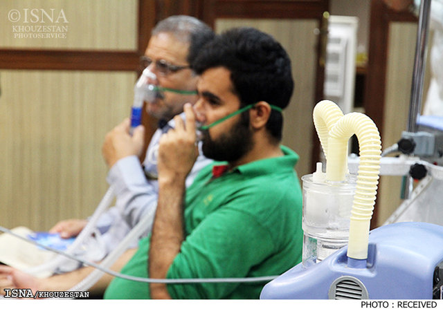 آمادگی اورژانس بیمارستان امام(ره) اهواز برای پذیرش بیماران تنفسی گرد و غبار