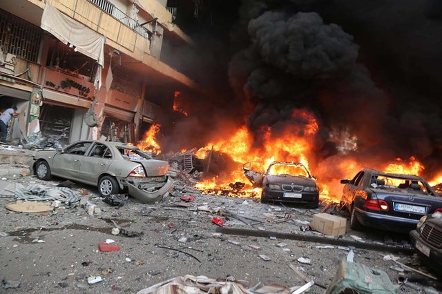 اخباری از انفجارهای پیاپی در رقه سوریه