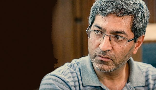 حبیب احمدزاده در سوگ همسرش