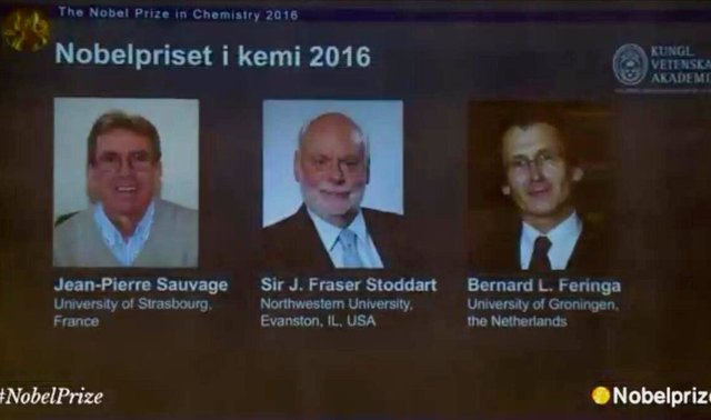 برندگان نوبل شیمی 2016 معرفی شدند