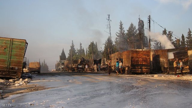 سازمان ملل: حمله به کاروان امدادرسانی در حلب هوایی بوده است سازمان ملل: حمله به کاروان امدادرسانی در حلب هوایی بوده است