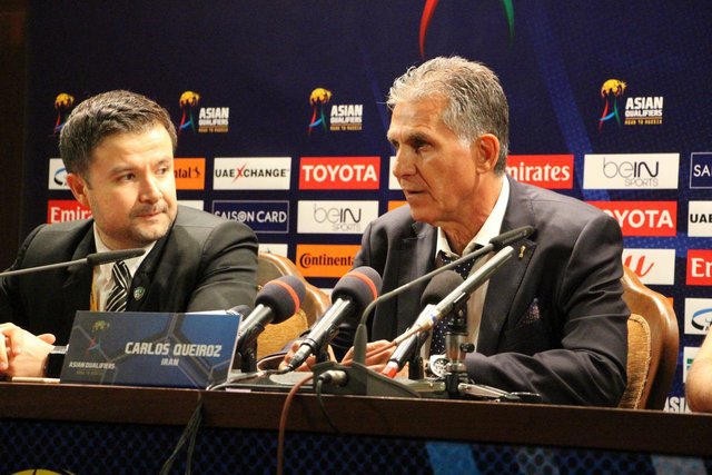 کیروش: تیمم شایستگی بیشتری برای برد داشت کیروش: تیمم شایستگی بیشتری برای برد داشت