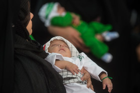 مراسم شیرخوارگان حسینی شهرری