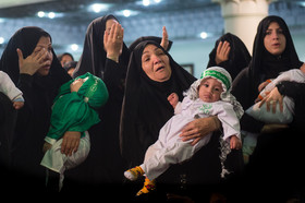 مراسم شیرخوارگان حسینی شهرری