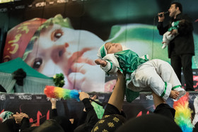 مراسم شیرخوارگان حسینی تهران