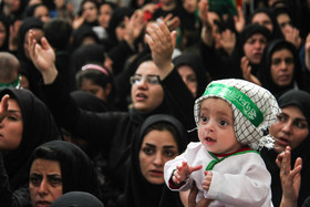 مراسم شیرخوارگان حسینی در خرمآباد