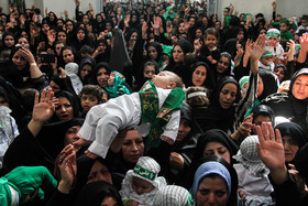 مراسم شیرخوارگان حسینی در خرمآباد