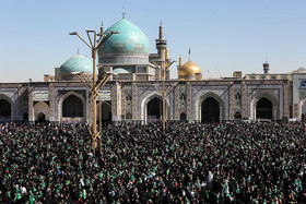 مراسم شیرخوارگان حسینی در مشهد