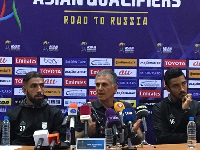 کیروش: بازی را نمیتوان در روزنامهها برنده شد  کیروش: بازی را نمیتوان در روزنامهها برنده شد