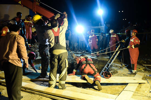 حمایت تأمین اجتماعی از حادثه‌دیدگان ریزش مترو در قم