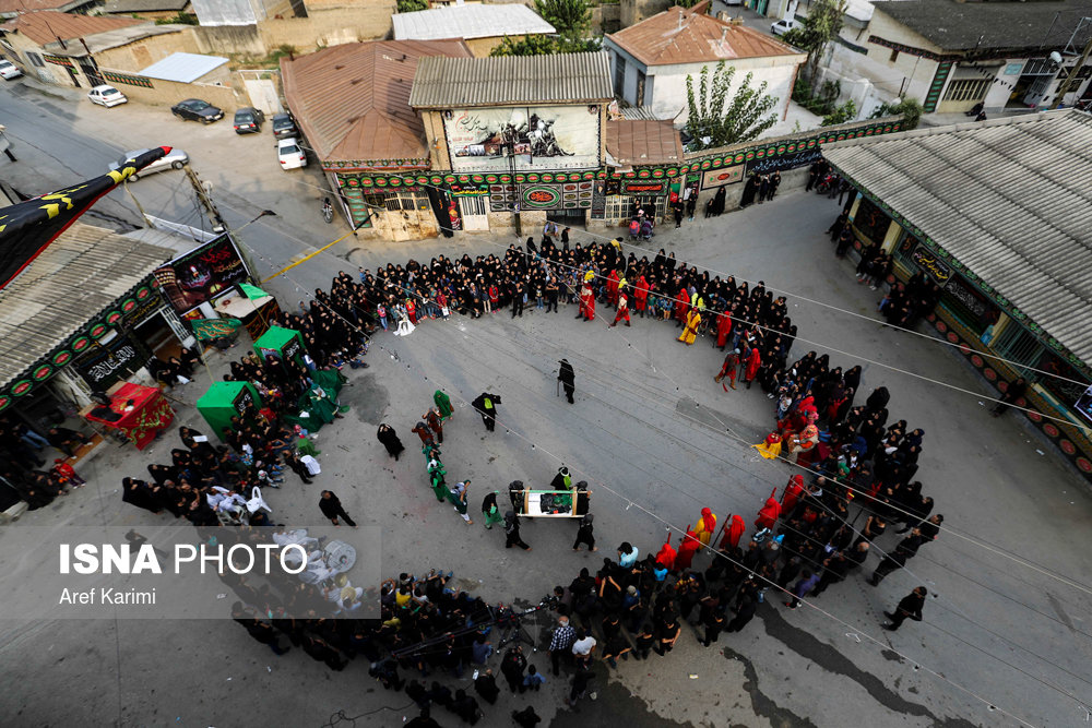 ایسنا - مراسم تعزیه خوانی در شهر سرخنکلاته - استان گلستان