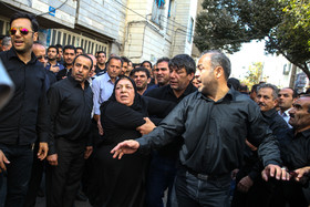 تشییع پیکر آتشنشان شهید مهدی حاجی پور