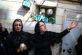 تشییع پیکر آتشنشان شهید مهدی حاجی پور