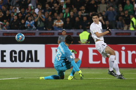 دیدار فوتبال تیمهای ایران و کره جنوبی