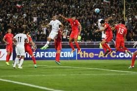 دیدار فوتبال تیمهای ایران و کره جنوبی