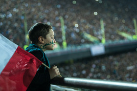 حاشیه دیدار تیمهای فوتبال ایران و کره جنوبی