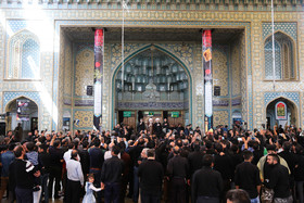 حضور رییس جمهور در مراسم عزاداری روز عاشورا