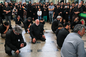 مراسم عزاداری عاشورای حسینی در حرم عبدالعظیم حسنی (ع) - شهر ری