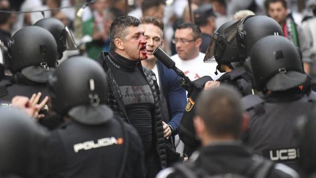 بازهم چند هواداران لهستانی در مادرید دستگیر شدند