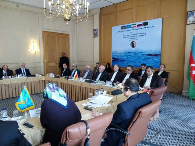حضور ظریف در اجلاس گروه کاری ویژه تدوین کنوانسیون رژیم حقوقی دریای خزر حضور ظریف در اجلاس گروه کاری ویژه تدوین کنوانسیون رژیم حقوقی دریای خزر