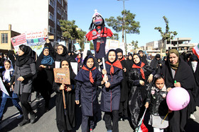 راهپیمایی ۱۳ آبان در سمنان