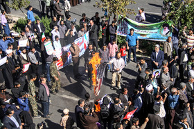 راهپیمایی ۱۳ آبان در سمنان